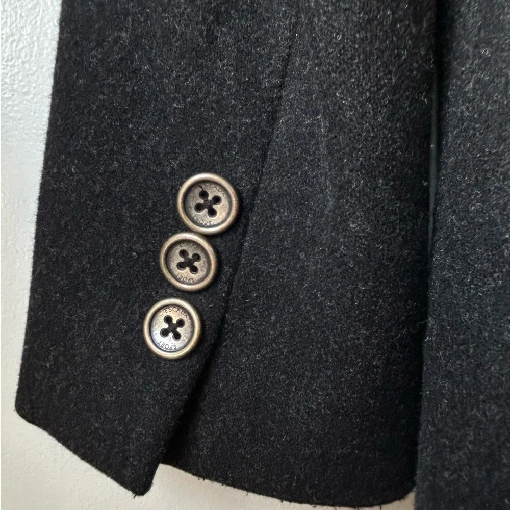 ESCADA Sport Tailored Wool Stretch Coat - Picture 10 of 16